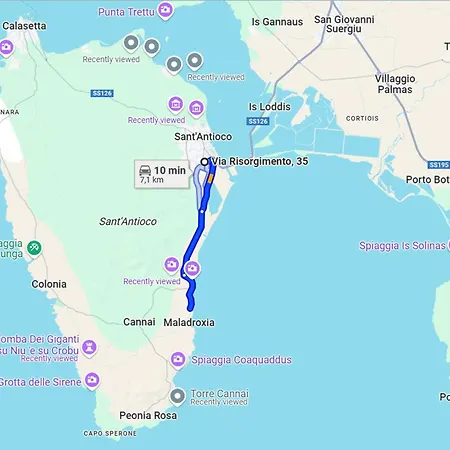 Гостевой дом Charming Santantioco With 2-way Air Con Сант-Антиоко
