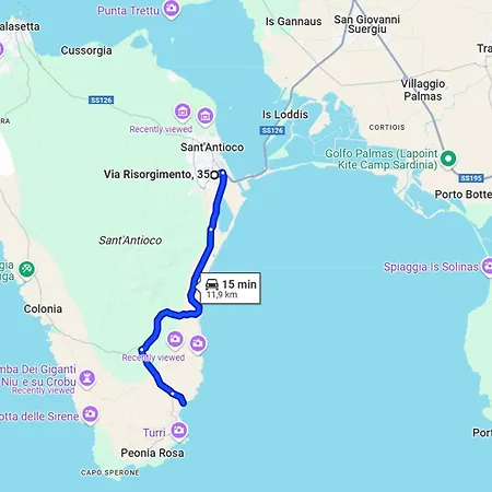 Гостевой дом Charming Santantioco With 2-way Air Con Сант-Антиоко