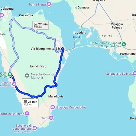 Гостевой дом Charming Santantioco With 2-way Air Con Сант-Антиоко