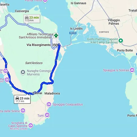 Гостевой дом Charming Santantioco With 2-way Air Con Сант-Антиоко