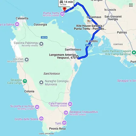 Charming Santantioco With 2-way Air Con 3* SantʼAntìoco